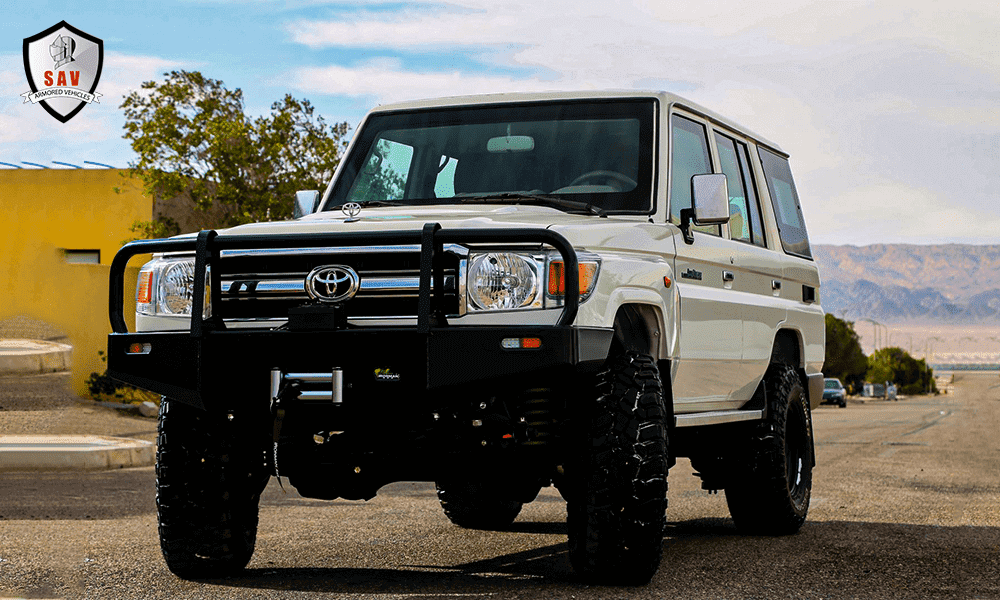 armored truck Toyota Land Cruiser 76 Series