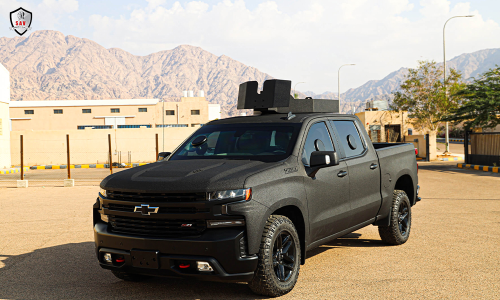 bulletproof car Chevrolet Silverado