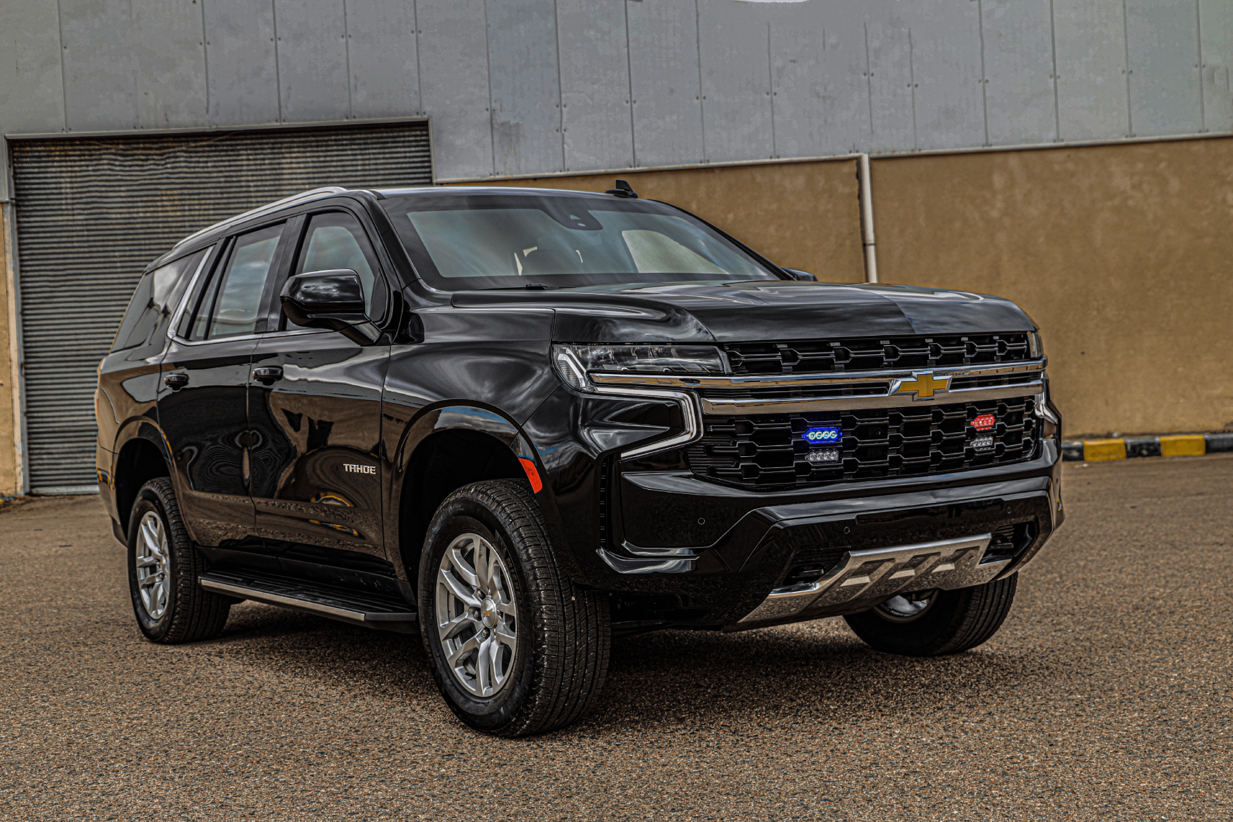 armored car Chevrolet Tahoe